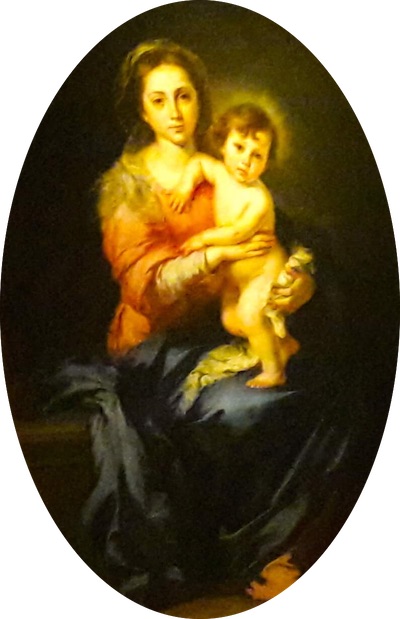 Sobretodo lanzador Paloma Murillo y La Virgen con el Niño del Palazzo Pitti - Conoce Mi Ciudad