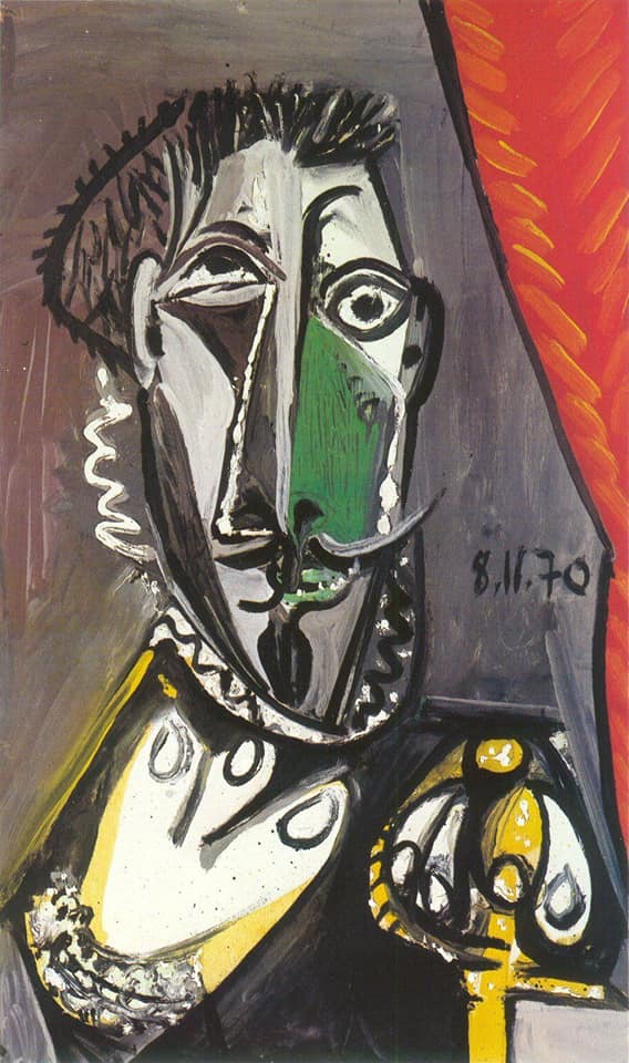 Busto de Caballero, Picasso